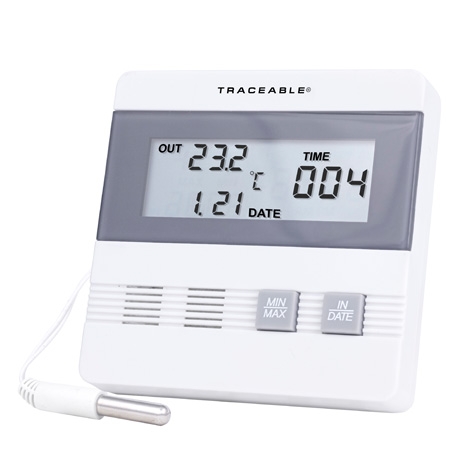 Fisherbrand Traceable Hi-Accuracy Refrigerator Thermometer with