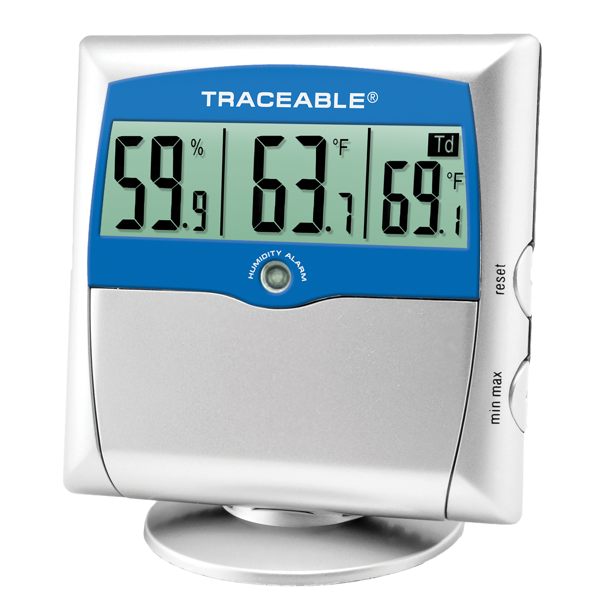 Temperature Humidity Traceable Clock