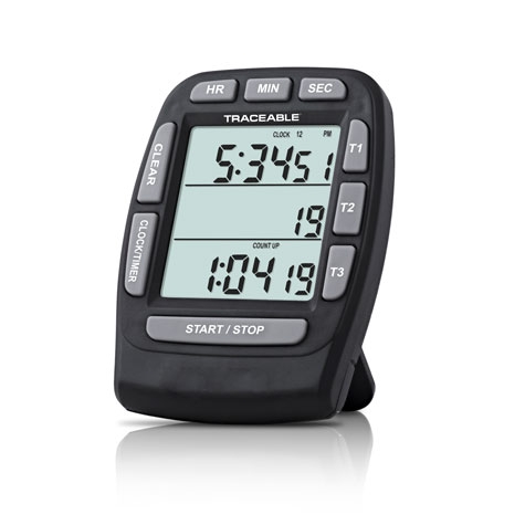 Fisherbrand™ Traceable™ Digital Three-Channel Alarm Timer with Triple-Line  LCD