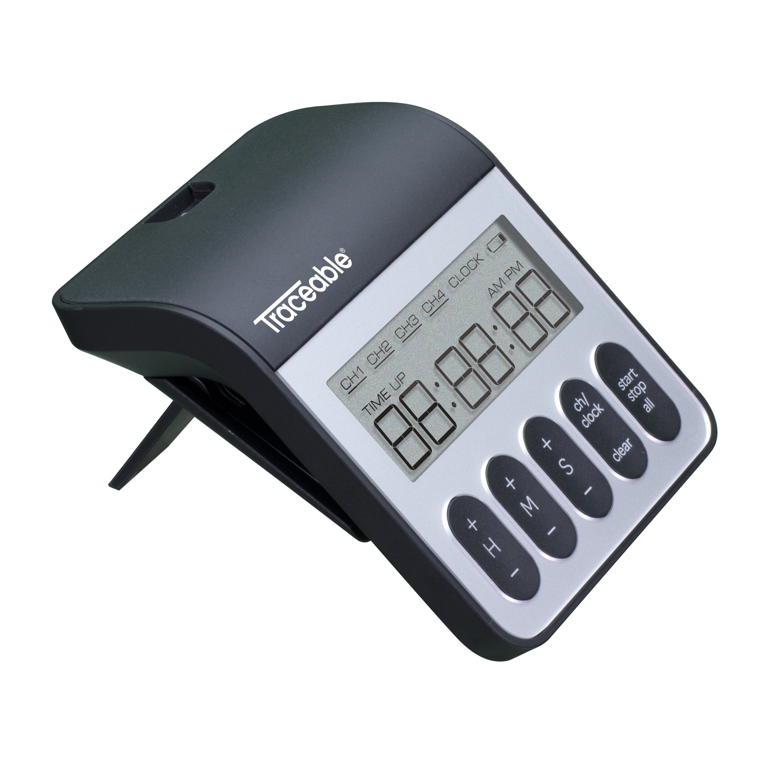 Fisherbrand™ Traceable™ Four-Channel Countdown Alarm Digital  Timer/Stopwatch with Memory Recall