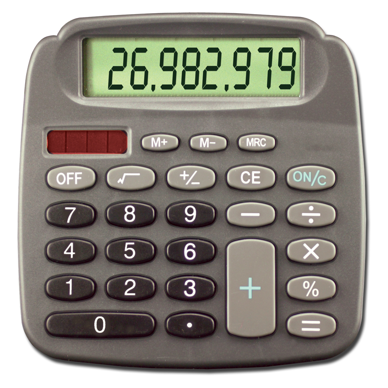 279D Office Home 12-Digits Desktop Solar Electronic Calculator Large Buttons 