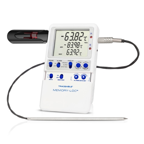 Traceable Memory Monitoring Air Temp Thermometer