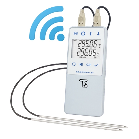 Traceable® Temperature/Humidity Bluetooth Data Logger compatible with  TraceableGO™ App and TraceableLIVE® Cloud