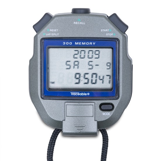 300-Memory Traceable Stopwatch