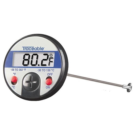 Jumbo-Display Traceable Dial Thermometer