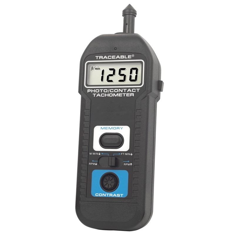 Touchless/Contact Digital Traceable Tachometer *DISCONTINUED*