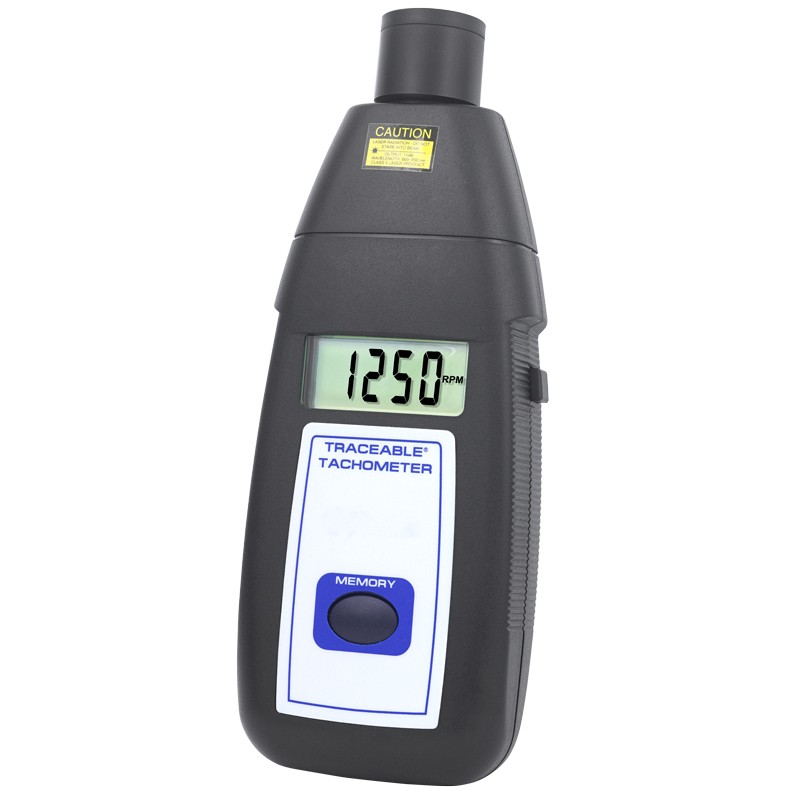 RS PRO Tachometer Best Accuracy ±0.05 % - Laser LCD 99999rpm