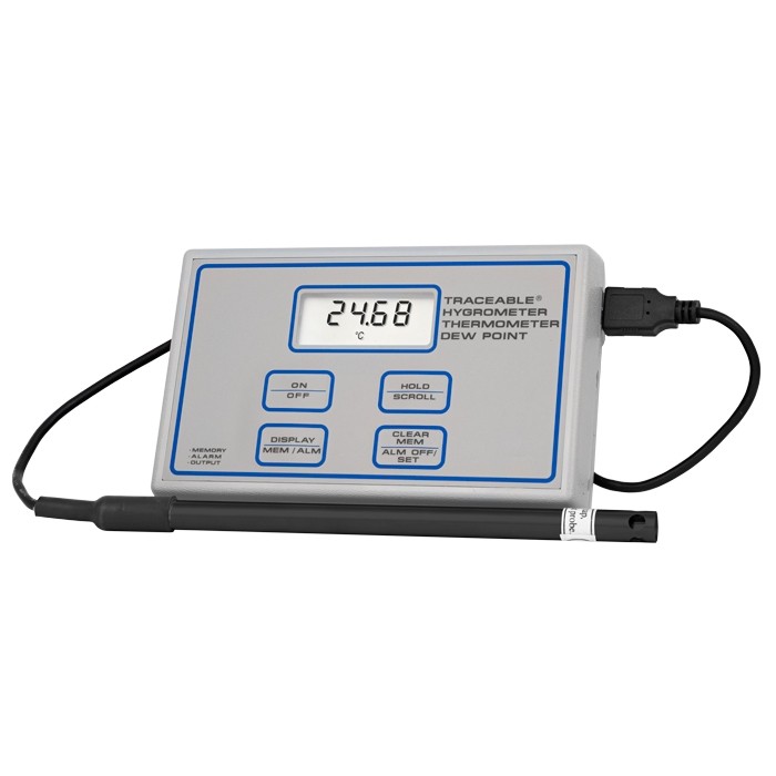 Traceable Hygrometer Dewpoint Meter
