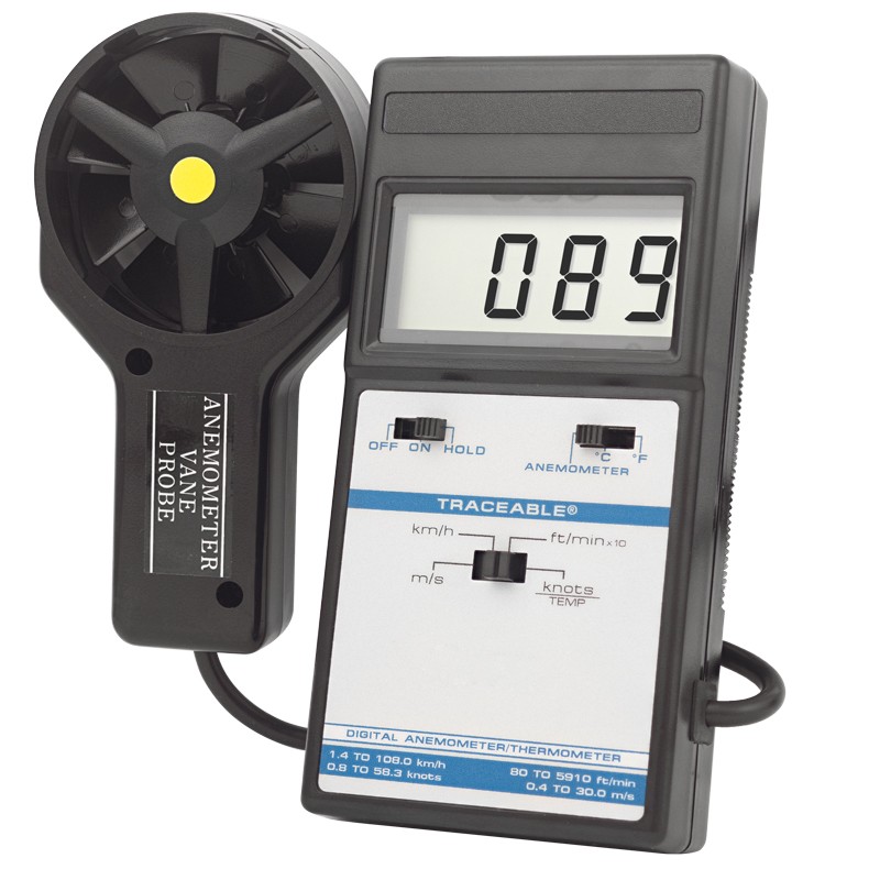 4091 Traceable Digital Anemometer/Thermometer