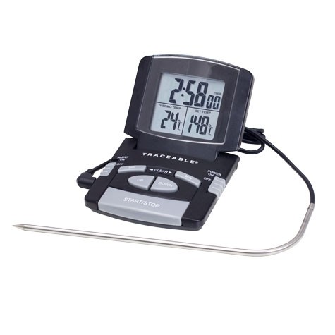 Alarm Traceable Thermometer/Alarm Timer