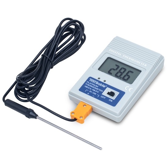 -100 Platinum Freezer Traceable Thermometer