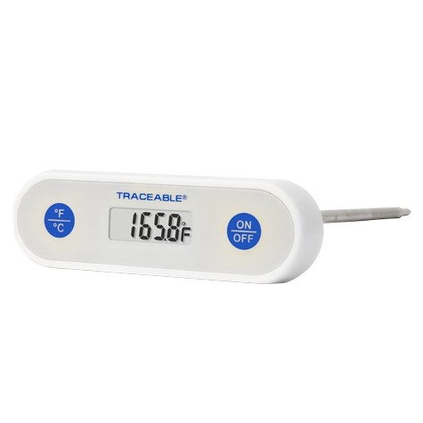 Apothecary 29795 Traceable High-Accuracy Refrigerator Thermometer with Alarm