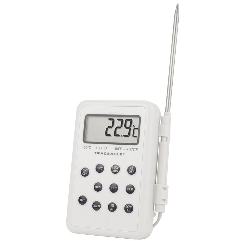 4373 Traceable Memory/Water-Resistant Thermometer