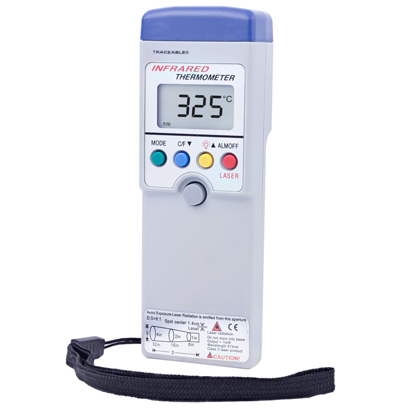 4472 Infrared Memory and Alarm Traceable Thermometer