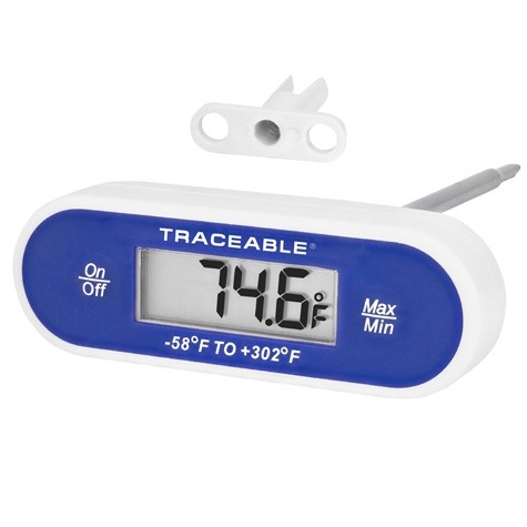 Control Company Digital Thermometers with Stainless-Steel Stem and