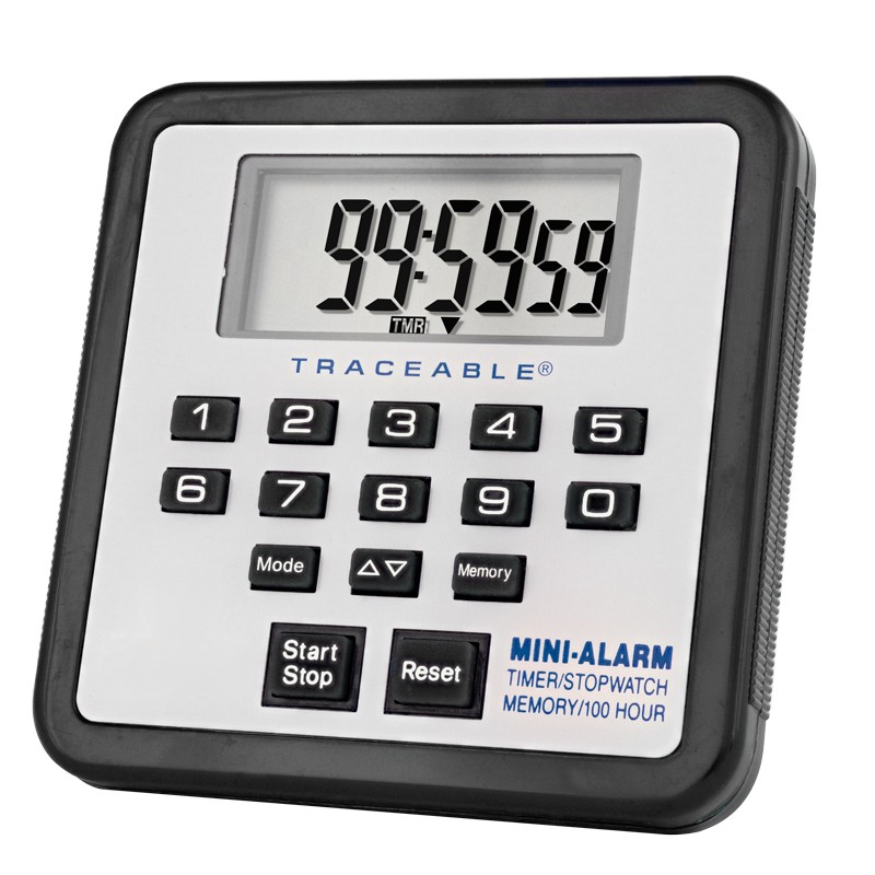 Mini-Alarm Traceable Timer/Stopwatch