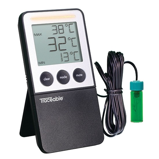 Traceable Fridge/Freezer Digital Thermometer with Vaccine Probe