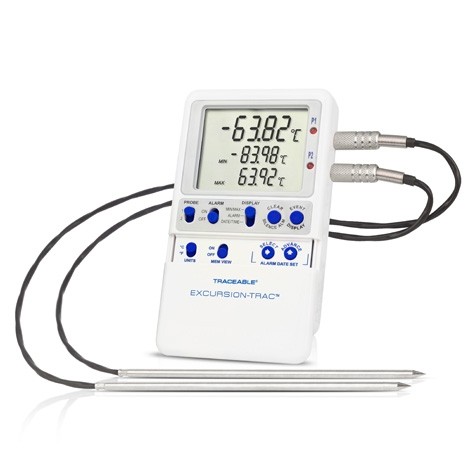 6427 traceable excursion trac usb data logger refrigerator freezer