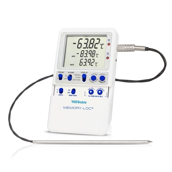 Memory-Loc   Ultra-Low Datalogging Traceable Thermometer