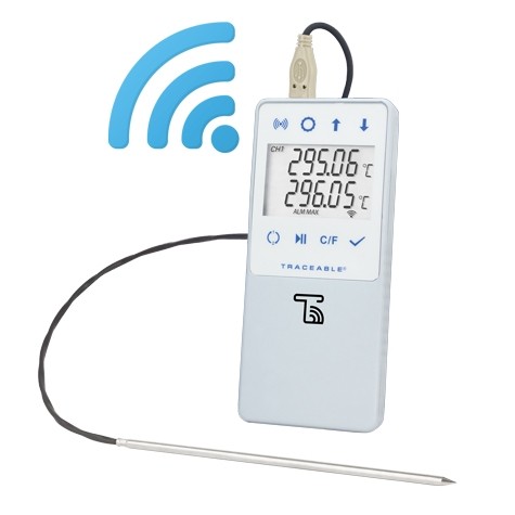 Traceable® High-Temperature WIFI Data Logger Compatible with TraceableLIVE® Cloud Service