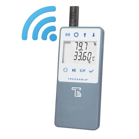 Traceable® Temperature/Humidity WIFI Data Logger Compatible with  TraceableLIVE® Cloud Service