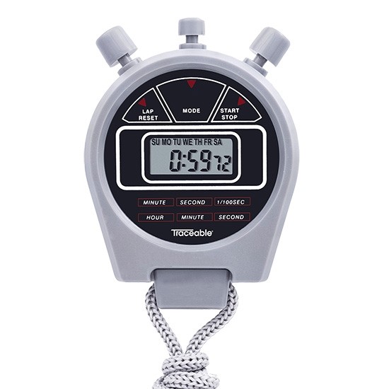 Three-Button Traceable Stopwatch