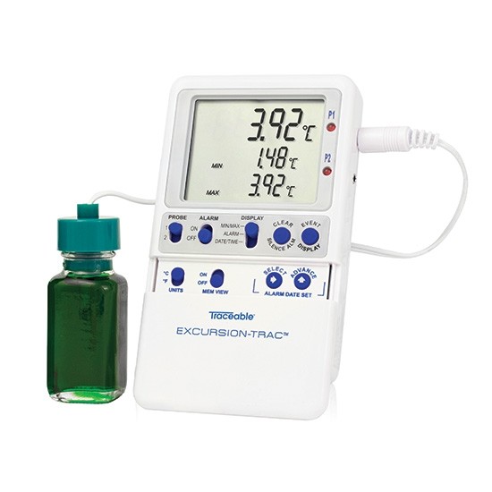 Excursion-Trac   Refrigerator/Freezer Datalogging Traceable Thermometer