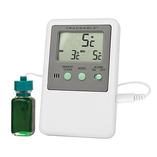 Memory Monitoring Refrigerator & Freezer Thermometer