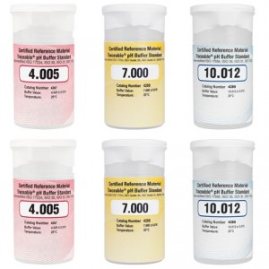 4290 Traceable One-Shot  pH Buffer Standards (CRM) 6-Pack Assortment