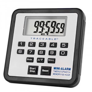 Mini-Alarm Traceable Timer/Stopwatch