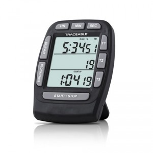 Triple-Display Traceable Timer