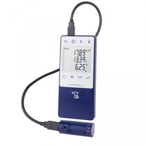 Traceable® High-Range CO2/Temperature/Humidity WIFI Data Logger compatible with TraceableLIVE® Cloud Service