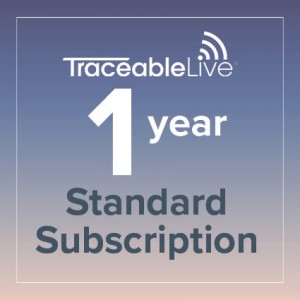 TraceableLIVE Standard 1 Year Subscription