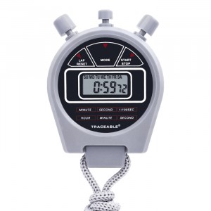 Three-Button Traceable Stopwatch