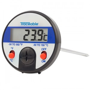 Jumbo-Display Traceable Dial Thermometer