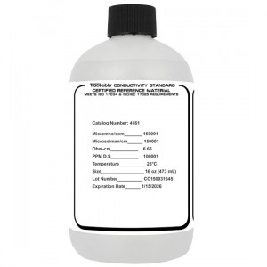 4161 ISO 17034 Traceable® Conductivity Standards (CRM)-150,000 Microsienmens