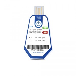 TraceableOne™ Single-Use Datalogging Thermometer (Refrigerated Transport)