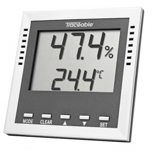 Humidity- Dew-Point-Wet-Bulb- Traceable Thermometer Alarm