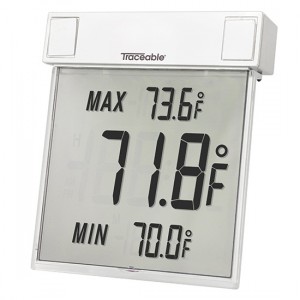 Big-Digit See-Thru   Traceable Thermometer
