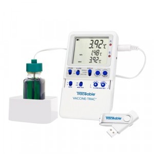 Traceable Vaccine-Trac™ Data Logger Bundle with Calibration and Accessories for Vaccine Monitoring
