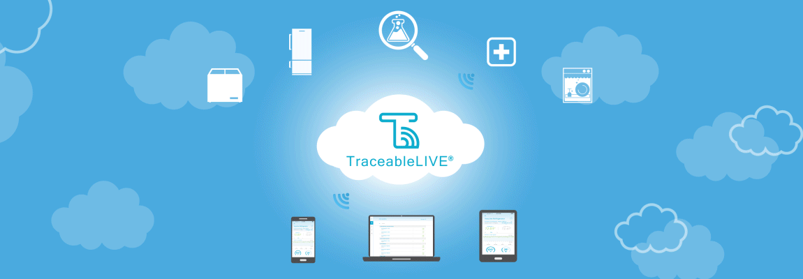 Fisherbrand TraceableLIVE WiFi Datalogging LN2 Thermometer with Remote