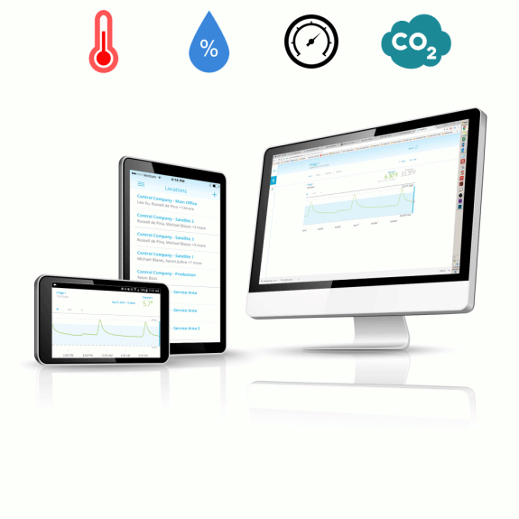 Wirelessly Monitor Temperature on your Phone, Tablet or Computer