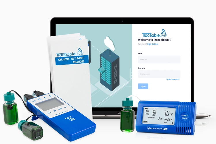 Traceable® Temperature/Humidity Bluetooth Data Logger compatible with  TraceableGO™ App and TraceableLIVE® Cloud