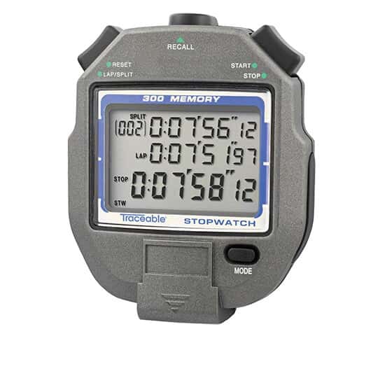 300-Memory All Function Digital Stopwatch