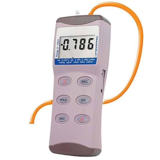 Digital Manometer; ±100 psi