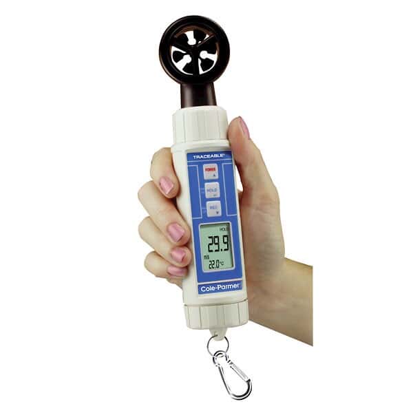 Vane Thermoanemometer/Humidity/Dew Point with Calibration