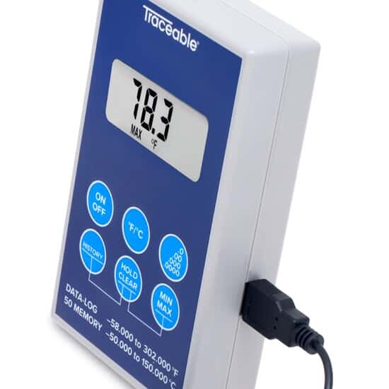 Scientific Thermistor Thermometer with USB Probe - Image 6