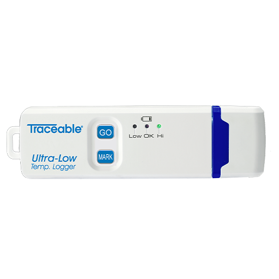 Single-Use Ultra-Low Temperature/Dry Ice Data Logger