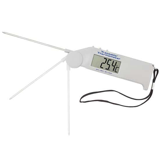 Flip-Stick Thermometer; ±1°C Accuracy
