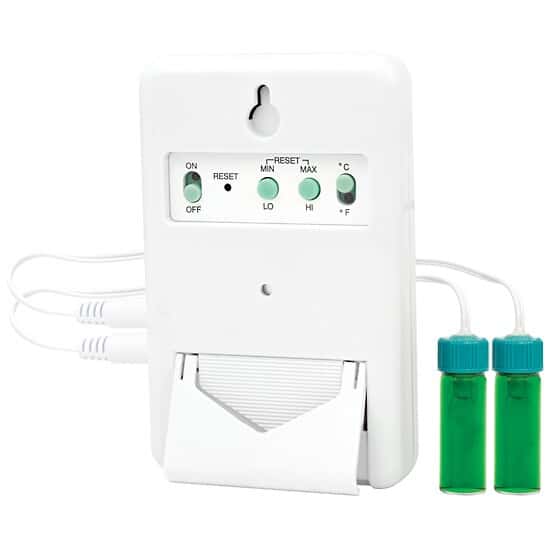 Calibrated Refrigerator/Freezer Thermometer; 2 Vaccine Bottle Probes - Image 2